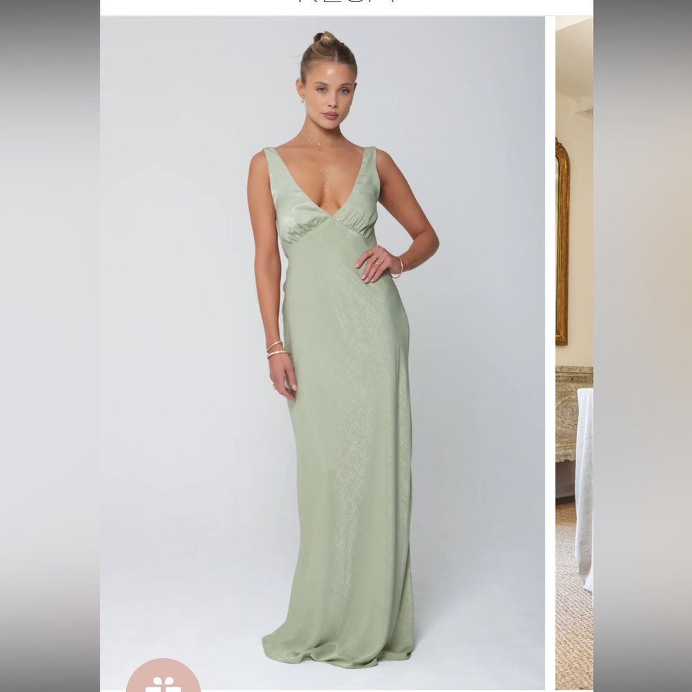 Green Resa dress